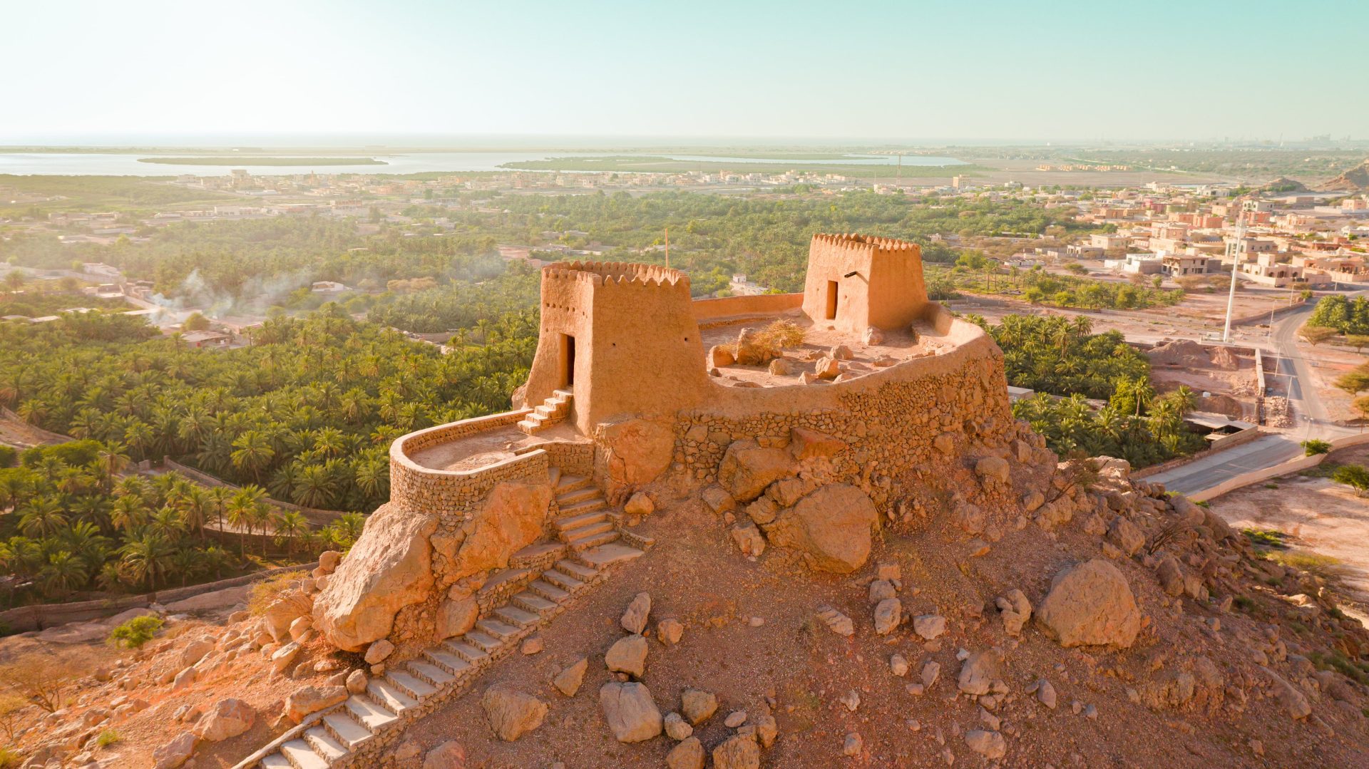 This is a photo of Dhayah Fort, a venue of MICE Events in Ras Al Khaimah